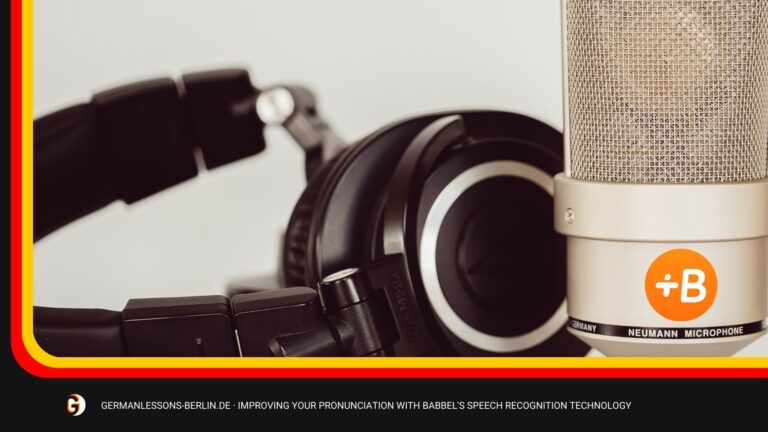 Improving Your Pronunciation With Babbel's Speech Recognition Technology 1 Improving Your Pronunciation With Babbel's Speech Recognition Technology