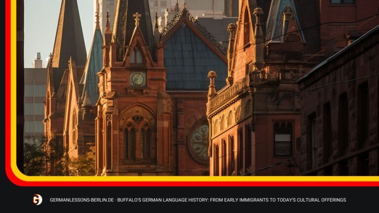 Buffalo's German Language History: From Early Immigrants To Today's Cultural Offerings 1 Buffalo's German Language History: From Early Immigrants To Today's Cultural Offerings