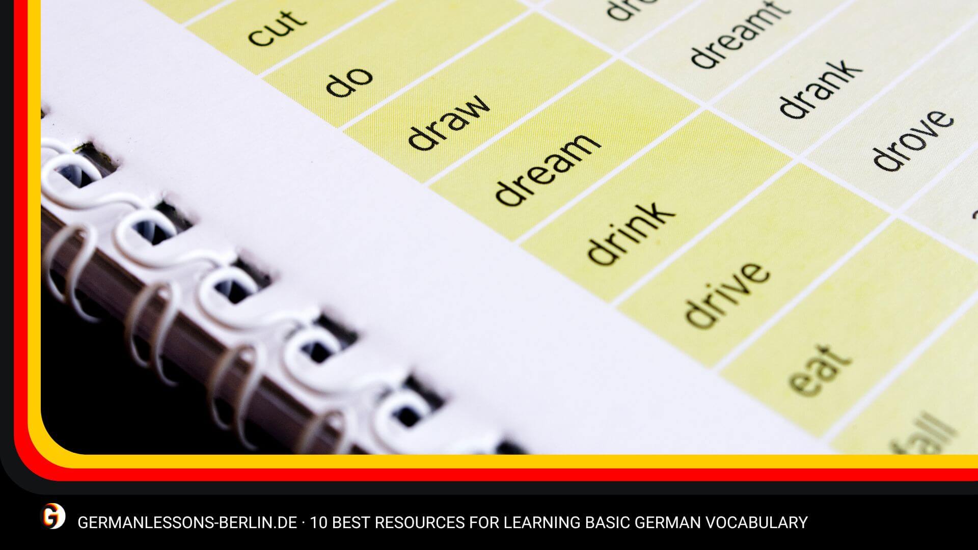 10 Best Resources for Learning Basic German Vocabulary