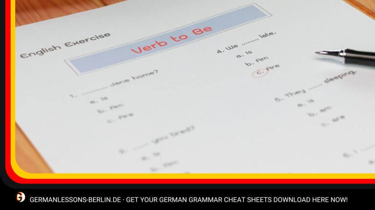 Get Your German Grammar Cheat Sheets Download Here Now!
