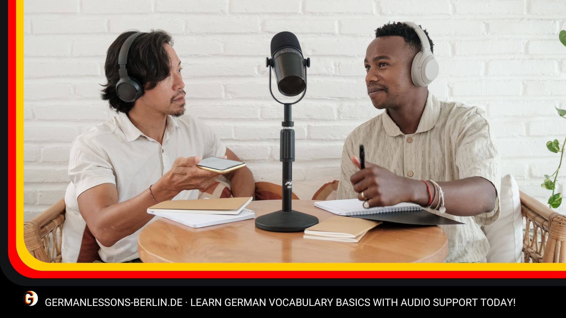 Learn German Vocabulary Basics With Audio Support Today!
