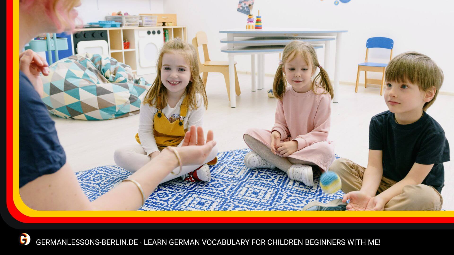 Learn German Vocabulary for Children Beginners with Me!