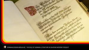 The Role of German Literature in Shaping Modern Thought